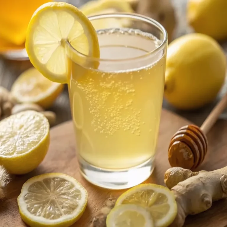 4 Ingredient Natural Mounjaro Recipe with fresh herbs and lemon juice.