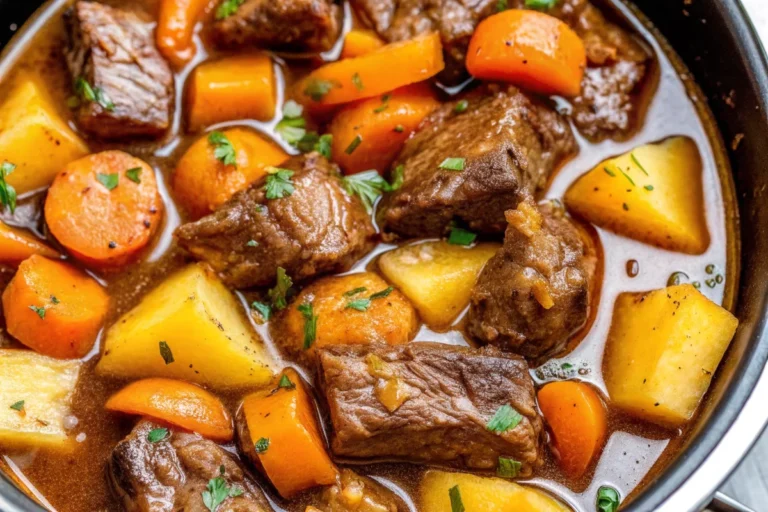 Best Beef Stew Recipe – Fall-Apart Tender Meat & Rich Broth