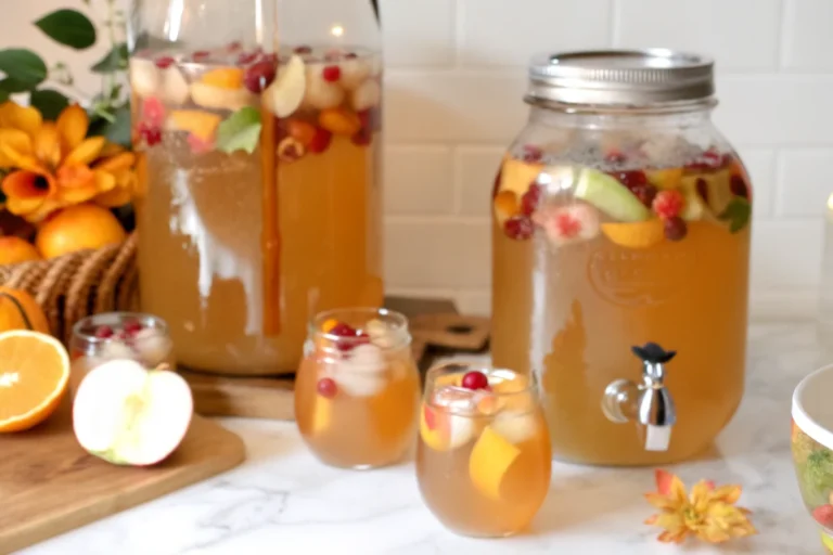 Easy Caramel Apple Punch Recipe – Perfect Fall Party Drink!