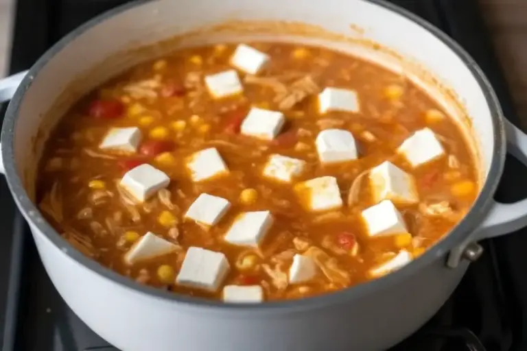 Easy Creamy Chicken Taco Soup Recipe (Ready in 25 Minutes!)