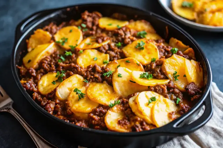 Easy Cheesy Ground Beef Skillet with Potatoes – Comfort Food Heaven