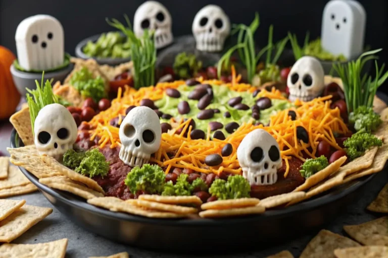 Graveyard Taco Dip: The Ultimate Halloween Taco Dip That Will Haunt Your Guests’ Dreams