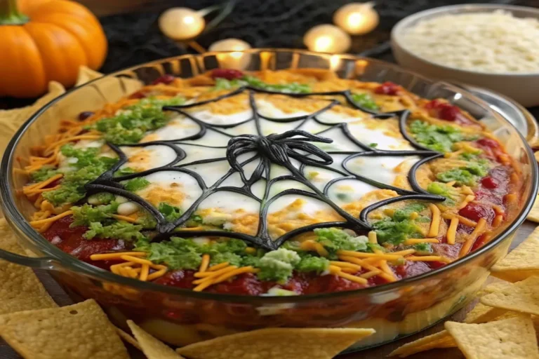 Spider Web Taco Dip Recipe: The Ultimate Halloween Taco Dip That’ll Spook Your Guests
