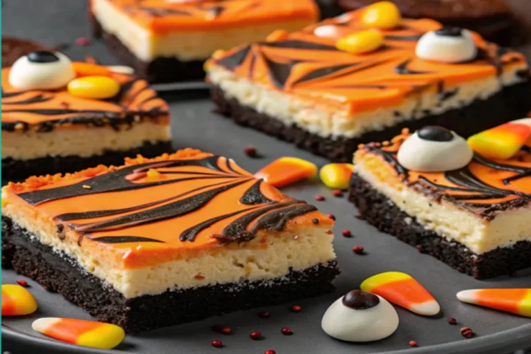 Halloween Cheesecake Bars: The Ultimate Easy Halloween Dessert