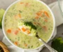 High‑Protein Broccoli Cheddar Soup