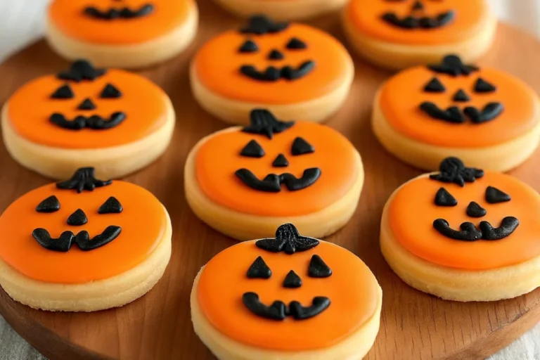 Orange Sugar Cookie Pumpkins: The Ultimate No-Bake Halloween Treat
