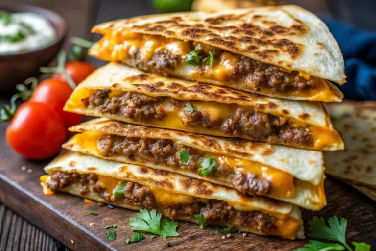 Smashburger Quesadillas – Mini Kitchen Magic