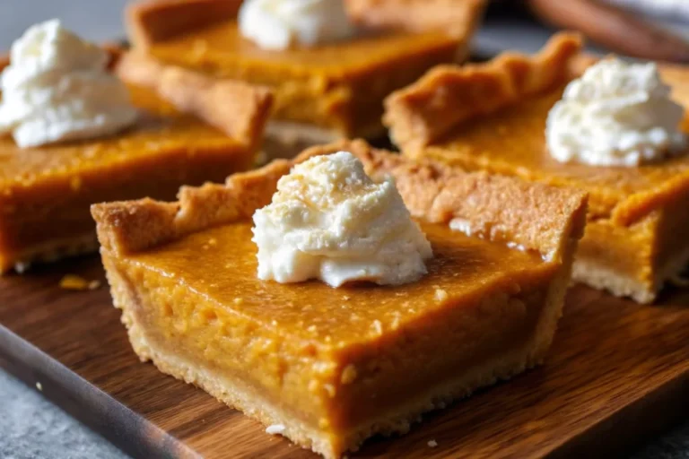Pumpkin Pie Bars: The Perfect Fall Dessert That’s Easier Than Pie