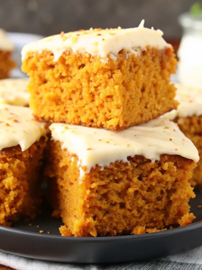 Perfect Pumpkin Bars with Cream Cheese Frosting (Easy Recipe!)