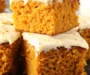 Perfect Pumpkin Bars with Cream Cheese Frosting (Easy Recipe!)