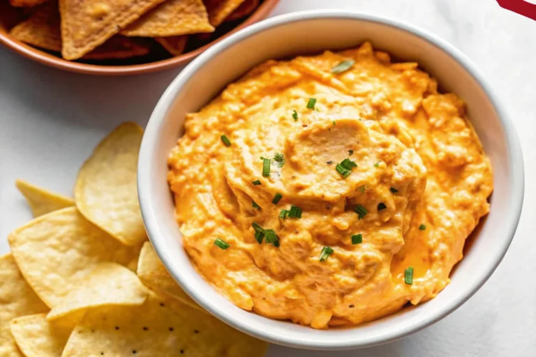 5-Ingredient Buffalo Chicken Dip (Crock Pot Magic!)