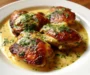 Bobby Flay Chicken Thighs with Creamy Garlic Sauce – Easy Recipe