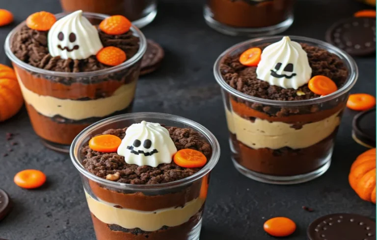 Easy Pumpkin Patch Dirt Cups Recipe – 5-Ingredient Halloween Dessert