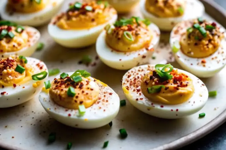 Best Spicy Deviled Eggs Recipe – Chili Garlic Twist on Classic