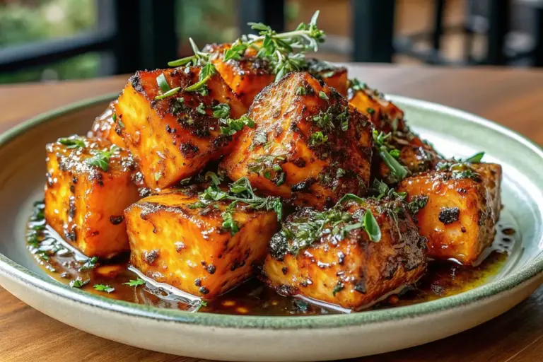 The Best Honey Butter Roasted Sweet Potatoes (Step-by-Step)