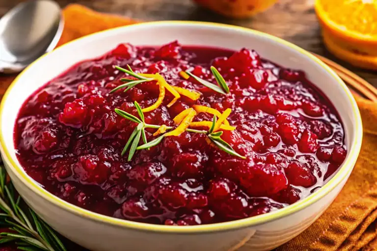 Homemade Cranberry Sauce Recipe – Easy Holiday Side Dish