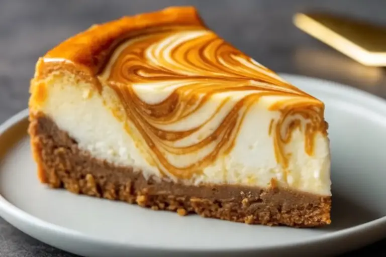 Easy Pumpkin Swirl Cheesecake Recipe – Perfect Fall Dessert!