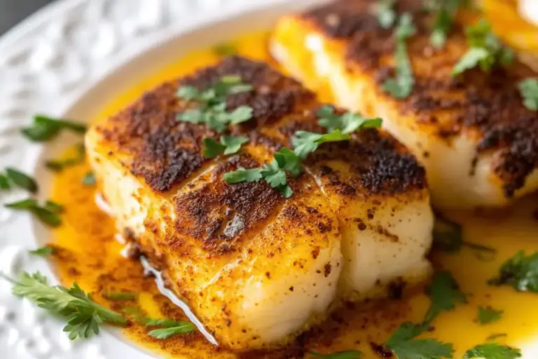 Easy Oven Blackened Cod Recipe – No Smoke, All Flavor