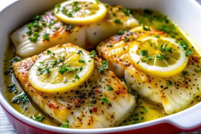 Easy Baked Cod Recipe with Lemon & Garlic – Restaurant-Quality Fish at Home