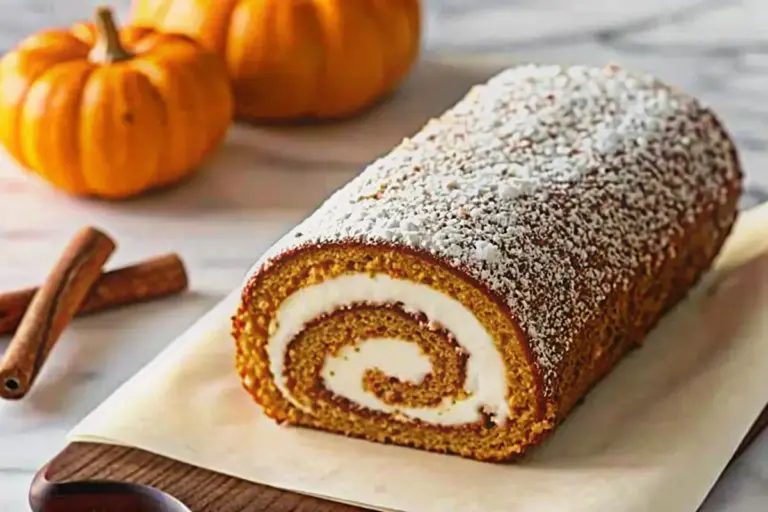 Easy Pumpkin Roll Recipe – Perfect Fall Dessert (No-Fail Method!)