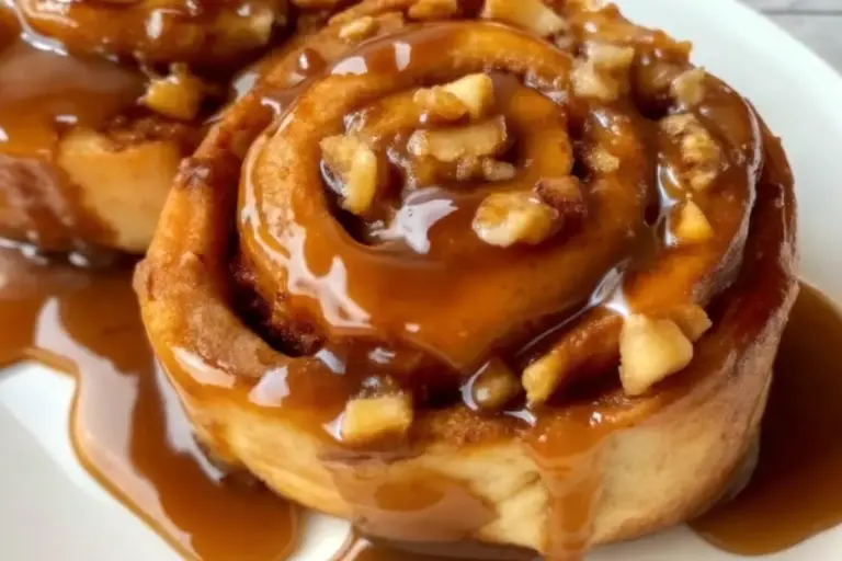 The BEST Homemade Caramel Apple Cinnamon Rolls (Step-by-Step)