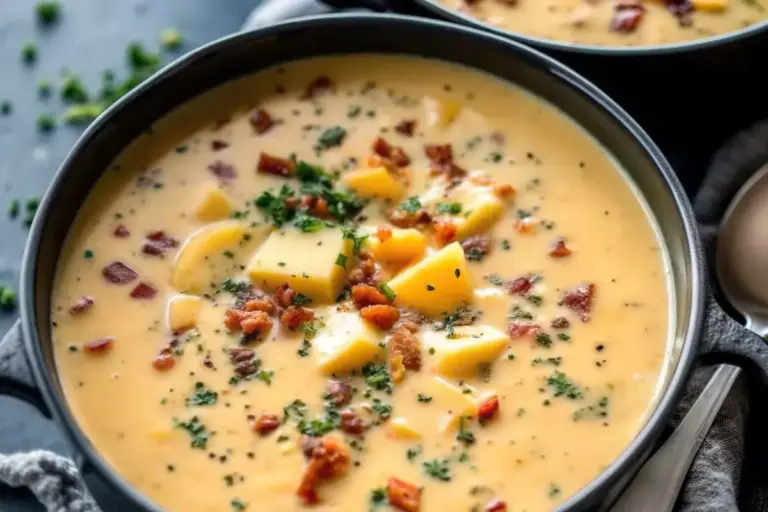 Quick & Easy Creamy Potato Soup – Homemade Comfort in a Bowl