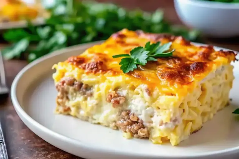 Easy Sausage and Egg Casserole Recipe – Perfect Make-Ahead Breakfast