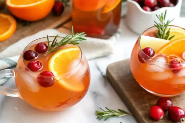 Easy Non-Alcoholic Holiday Punch Recipe | Festive Christmas Drink for All Ages