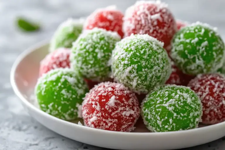 Quick Christmas Treats: Jello Balls Recipe for Busy Families