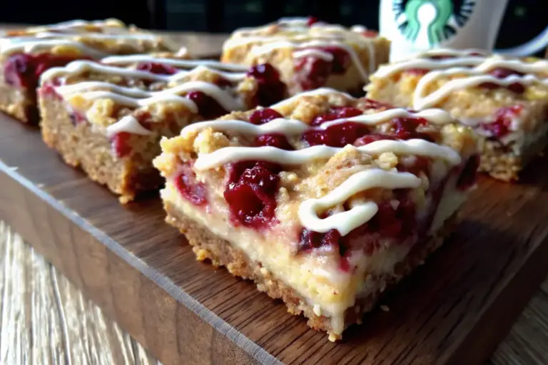 Perfect Cranberry Bliss Bars Starbucks Copycat Recipe