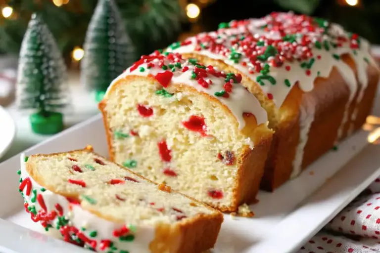 Easy Christmas Sprinkle Buttermilk Bread Recipe – Perfect Holiday Gift
