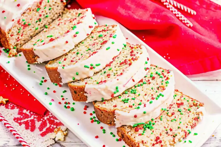 Easy Christmas Bread with Sprinkles – Holiday Breakfast Magic