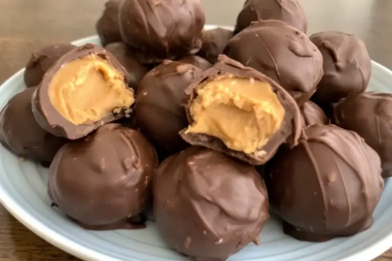 Easy No Bake Peanut Butter Balls Recipe | Quick & Delicious