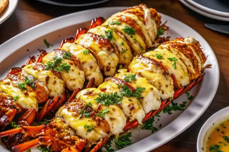 Easy Baked Lobster Tails with Garlic Herb Butter