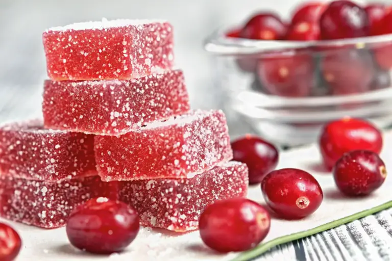 Easy Homemade Cranberry Jelly Candies Recipe