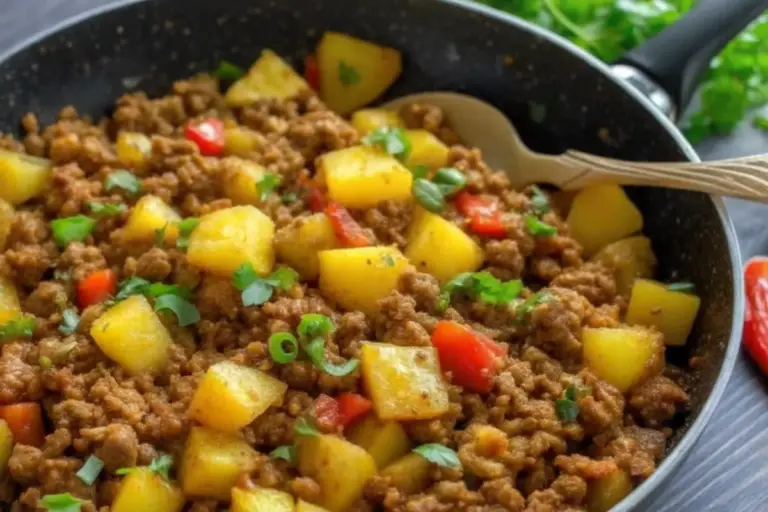 Easy Mexican Picadillo Recipe: Authentic Ground Beef & Potatoes Dish (35 Minutes)