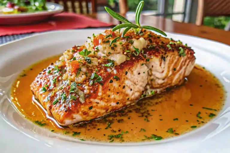 How to Make Baked Crab Stuffed Salmon | Best Seafood Main Dish Recipes