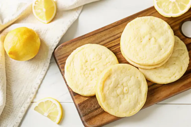 Easy Meyer Lemon Cookies Recipe: Soft, Tender & Bursting with Citrus Flavor | Homemade