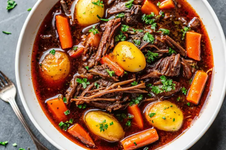 Best Slow Cooker Pot Roast Wine Recipe | Fall-Apart Tender Beef
