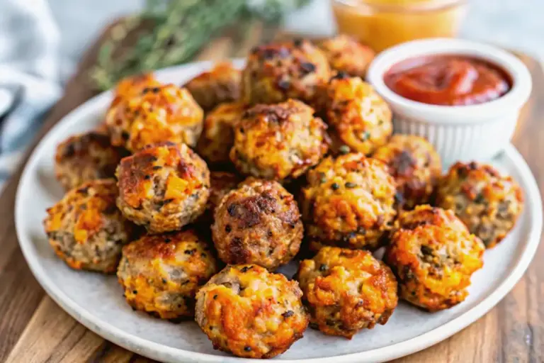 Easy Sausage Balls with Bisquick – Ready in 35 Minutes