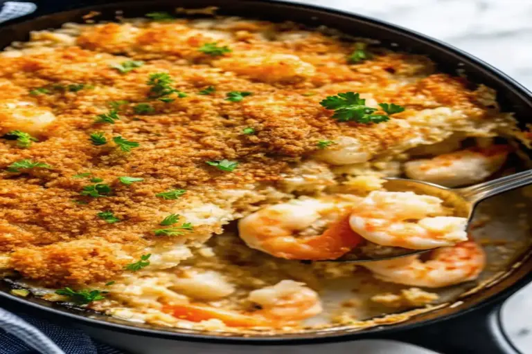 Healthy Shrimp Casserole Recipe with Veggies