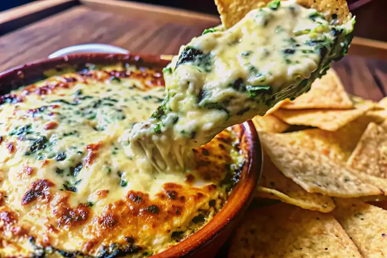 Easy Spinach Artichoke Dip Recipe