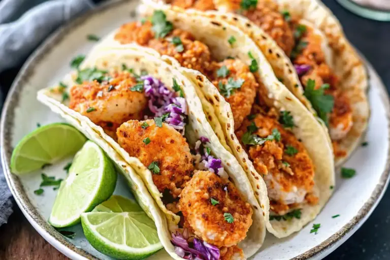 Healthy Shrimp Tacos Recipe