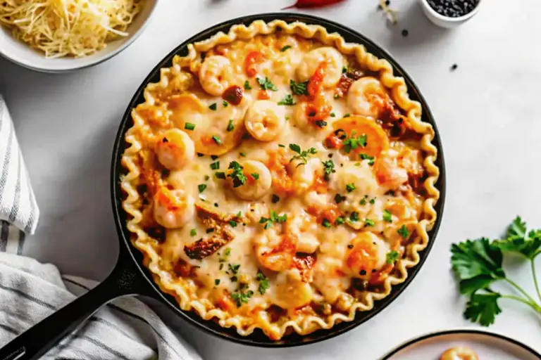 Easy Seafood Lasagna with Lobster and Shrimp