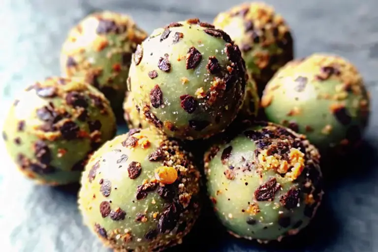Best Mint Chocolate Chip Protein Balls Recipe