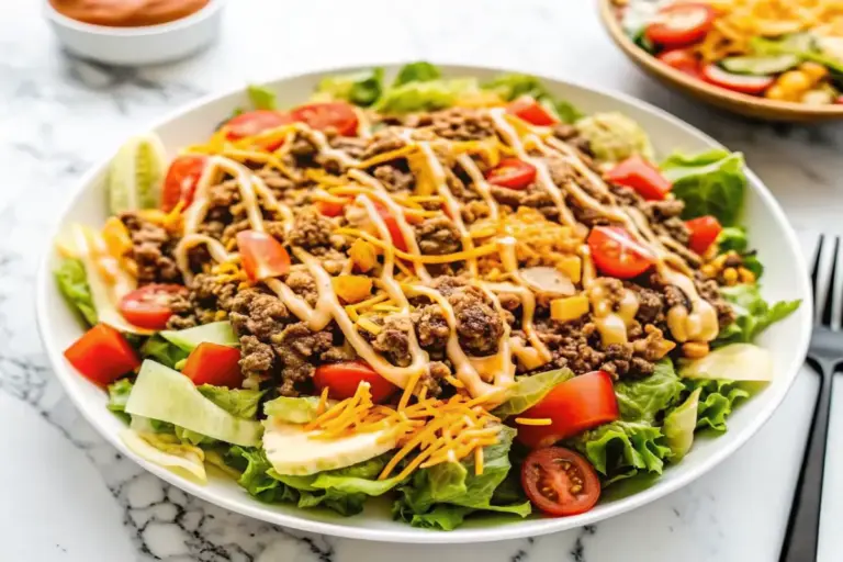 Healthy Big Mac Salad Recipe