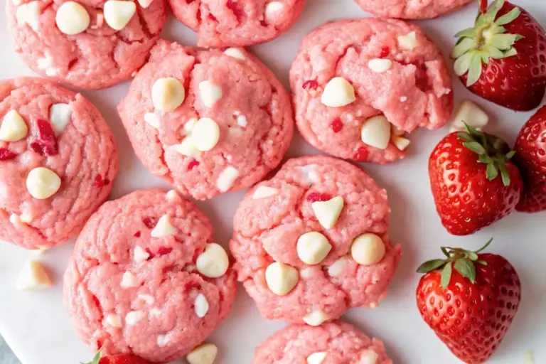 Quick Strawberry Cheesecake Cookies Recipe
