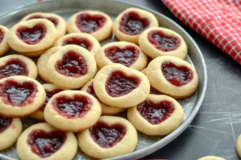 Healthy Heart Jam Cookies Recipe