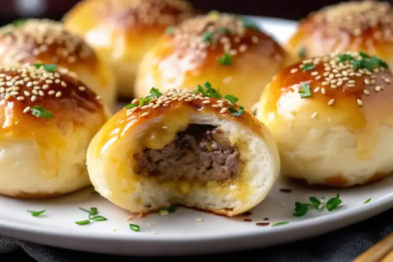 Best Garlic Parmesan Cheeseburger Bombs Recipe