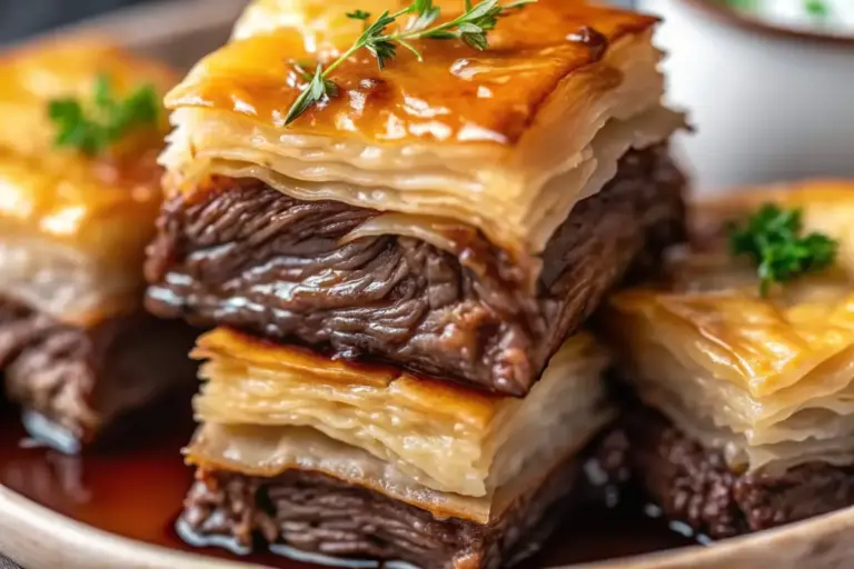 Healthy French Dip Squares Recipe